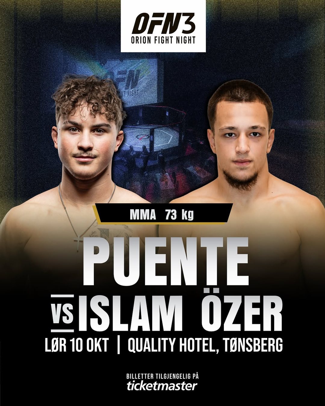Isac Puente mot Islam Özer, MMA 73 kg
