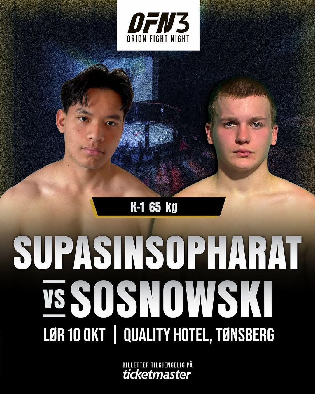 Supasinsopharat mot Sosnowski, K-1 65 kg
